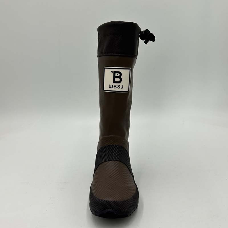 Folding rubber Ladies Kids Waterproof Gumboots Rubber Rain Boots