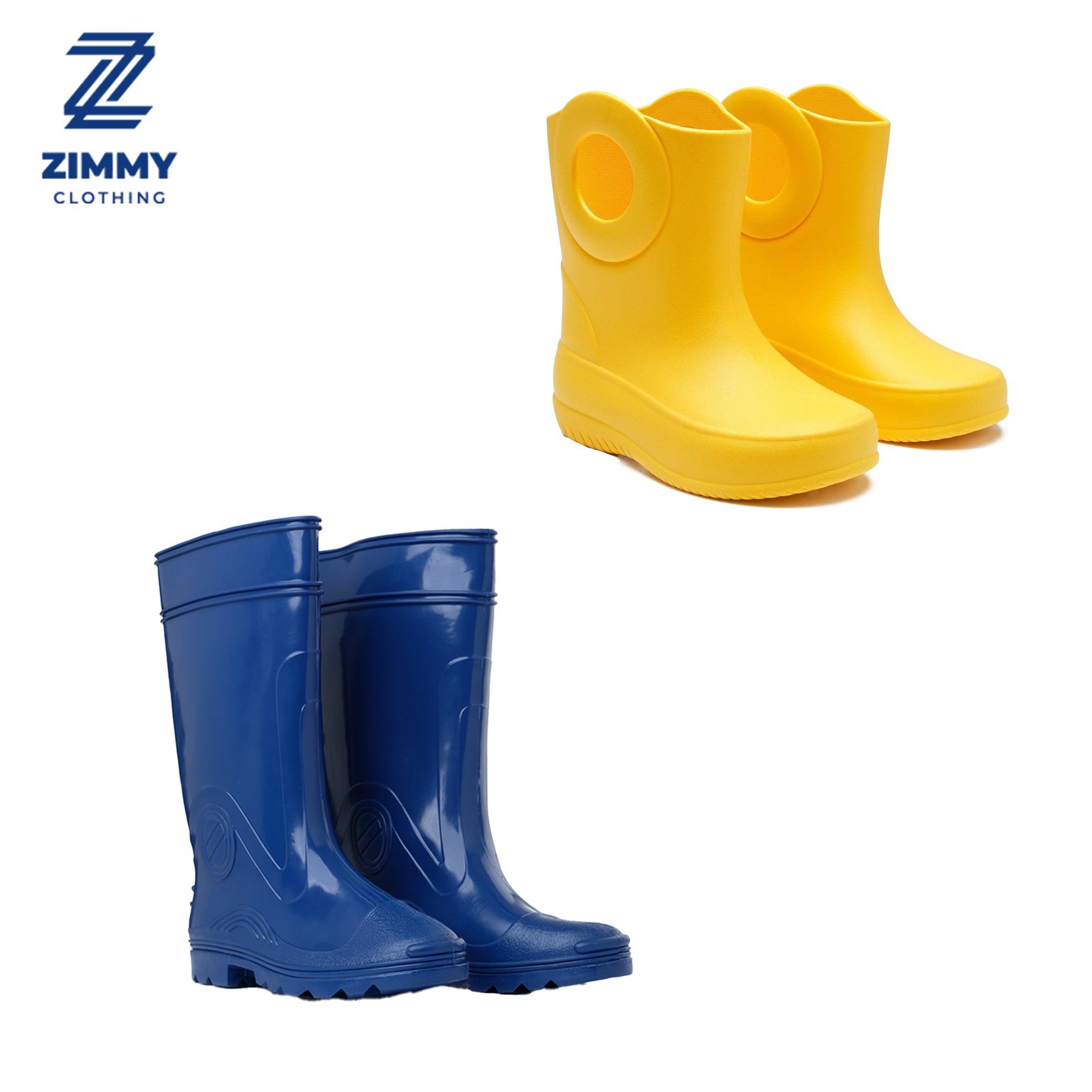 Wholesale Black PVC Insole Women's Convenient Rain Boots for Gardening Seasonal Snow Boot Alternatives