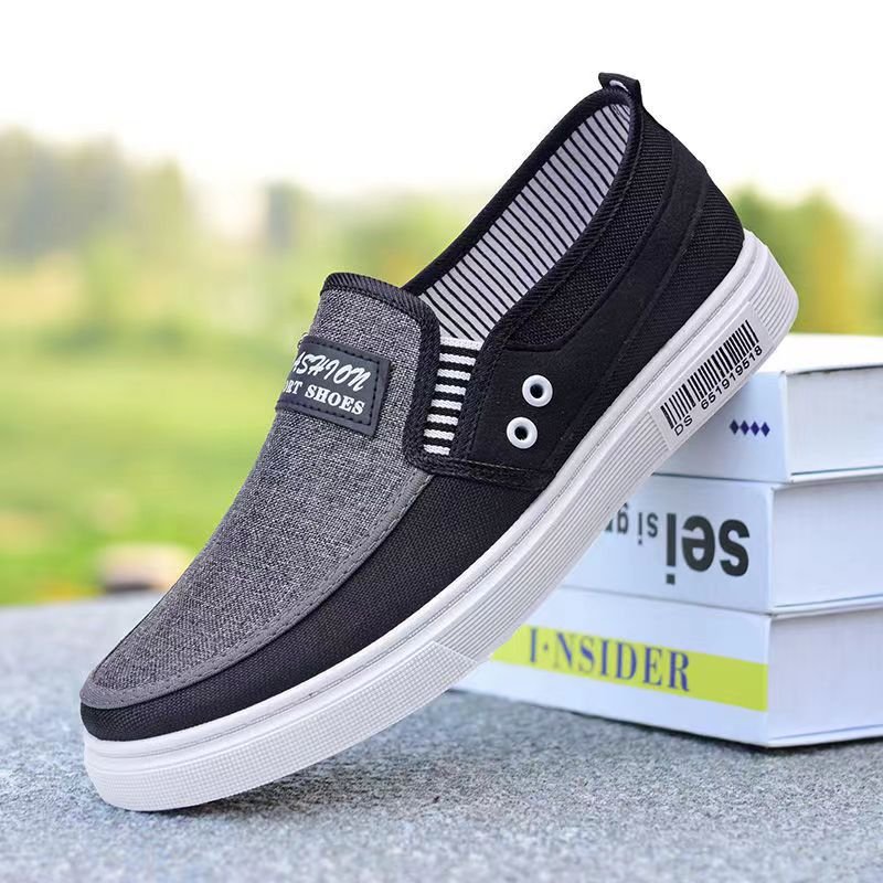 Hongyan Spring Round Toe Flat Heel Solid Color Leisure Sneakers Wholesale Boot Shoe High Quality In Bales Leisure Shoes