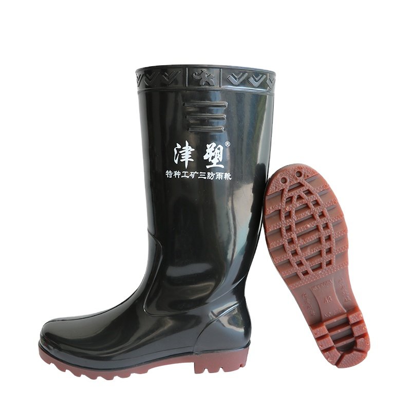 Wholesale Industrial Men Work Safety Shoes Gumboots Rubber Rain Boots wellington rain boots