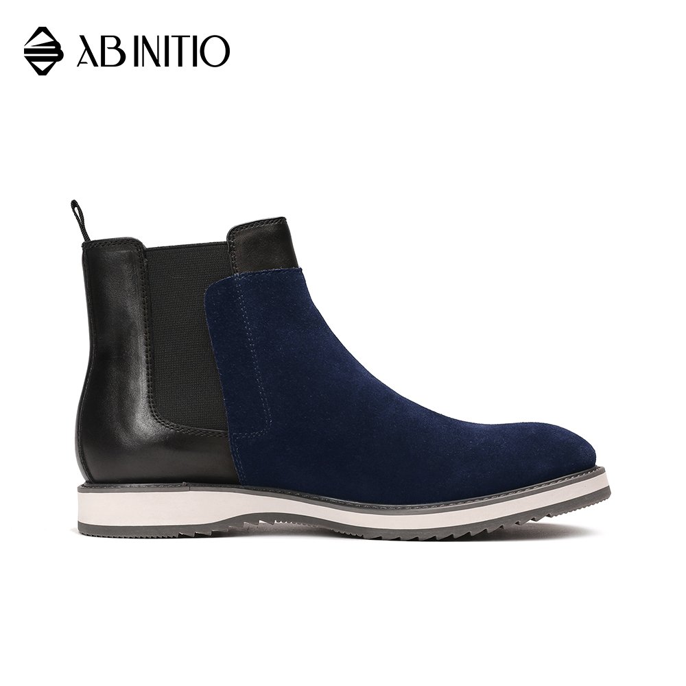 Custom Made Fashion Winter Mens Slip On Leather Casual Chelsea Boots