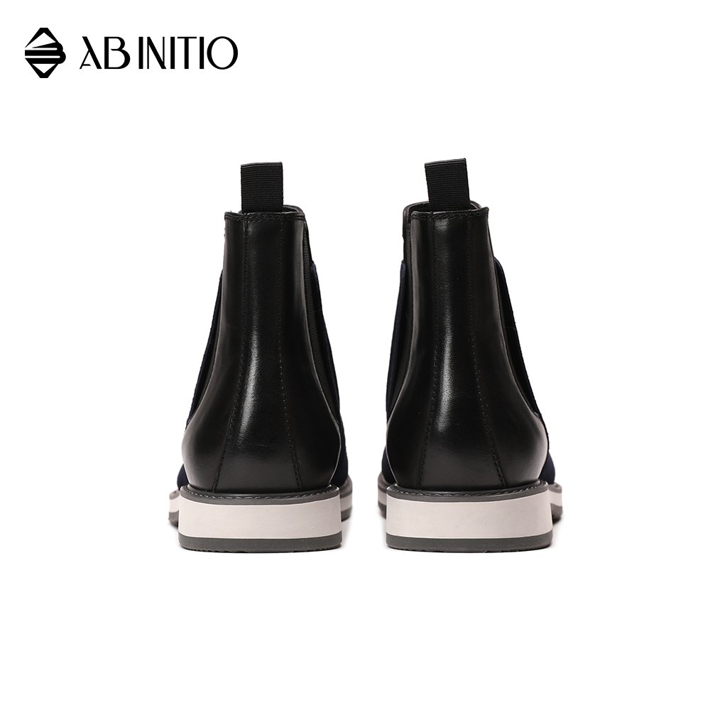 Custom Made Fashion Winter Mens Slip On Leather Casual Chelsea Boots
