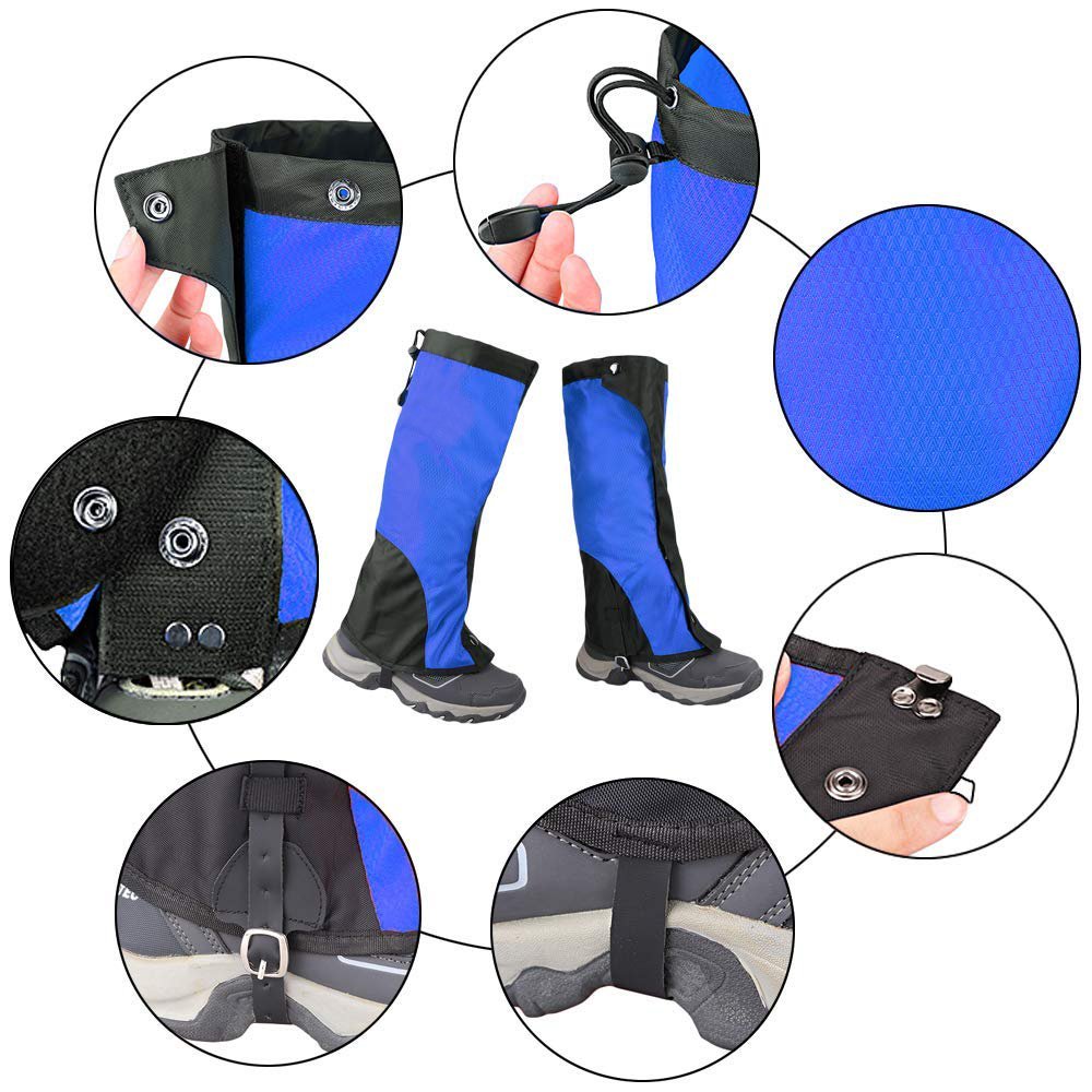 Outdoor Hiking Hunting Snow Snake Waterproof Gaiter Shoe Boots High Leg Gaiter