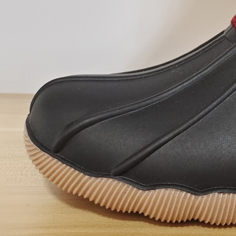 Black Long Man Waterproof Wellies Gumboots Custom Rubber Gum Wellington Rain Boots