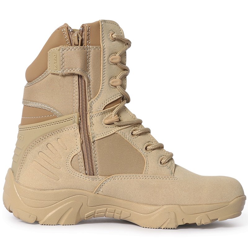 Hiking Combat Desert Boots Training Black Mens Tactical Boots for men Safety shoes Factory Leather Hunting desert combat boots
