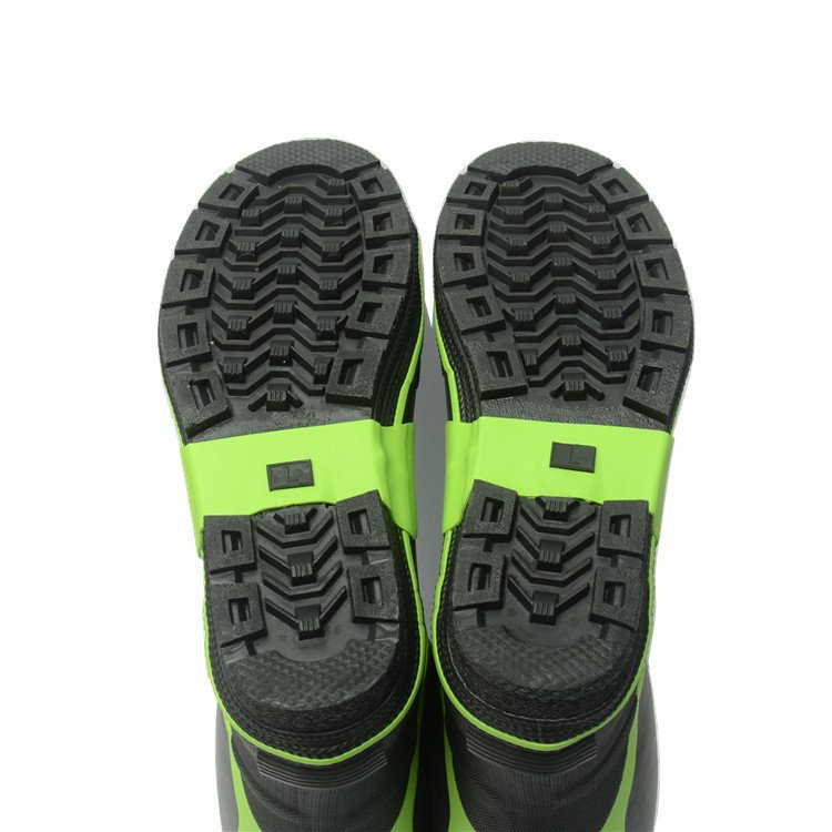 industrial safety Rubber boots 100% rubber gumboots high with lace up top kind colors