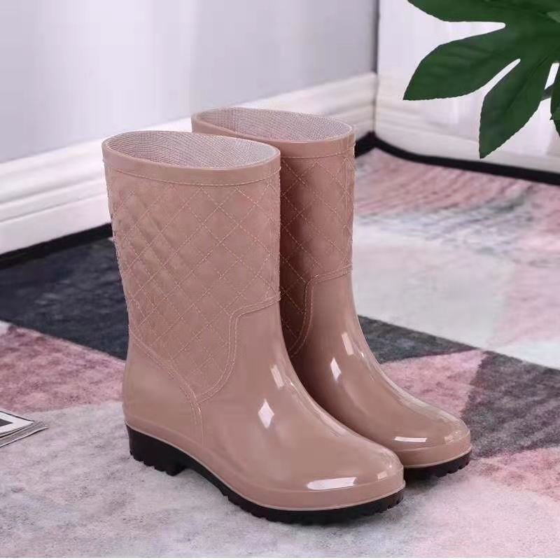 Rainboots men's women's camo cheap manufacturer wholesale waterproof PVC adult S5 rain boots