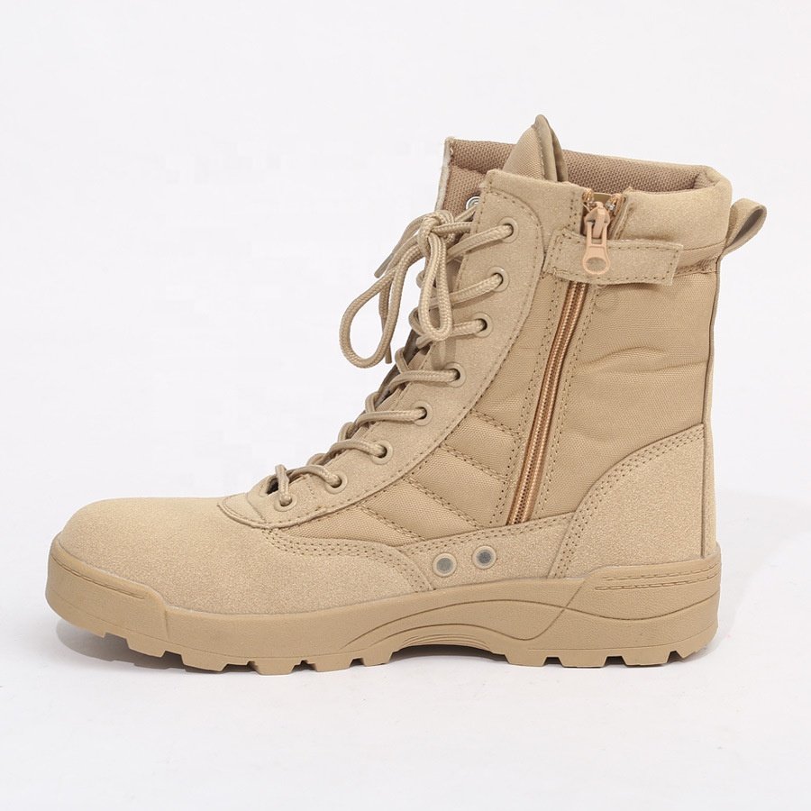 Desert Boots Camouflage Lightweight Jungle Boots Men's Hiking Leather Training Hunting Tactical Boots