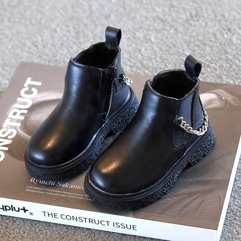 Wholesalers fashionable mid tube tassels wide fit minimalistic ergonomic toddler girl boy kids glitter shoes boots