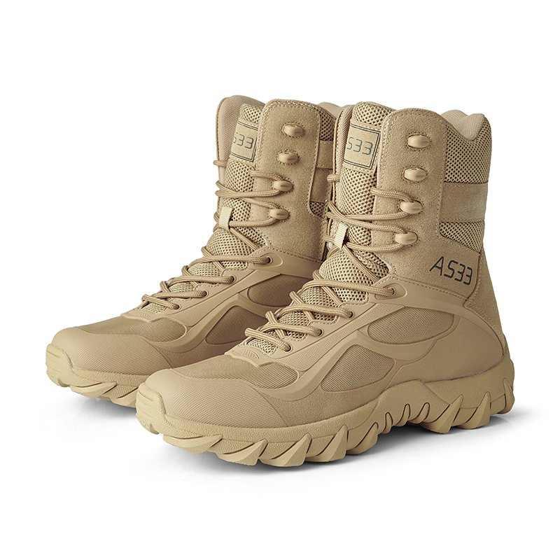 Manufacturer Wholesaler 511 En 3515 Sand Suede Wear-resistant Hiking boots Breathable Jungle desert Boots Wholesaler