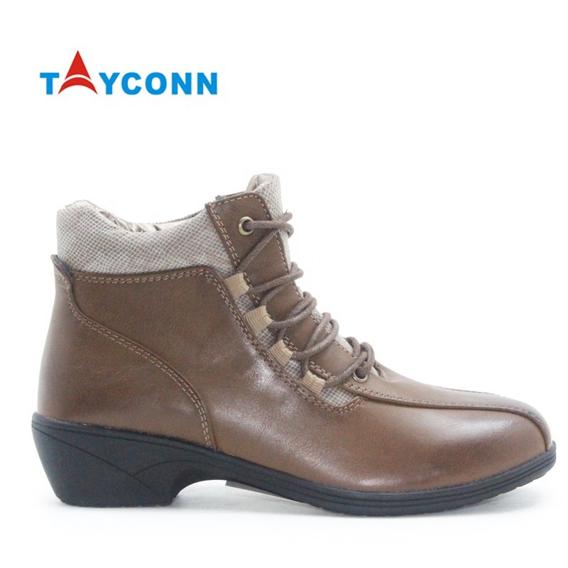 Wholesale New Style Ladies Ankle Booties Thick Heel High Heel Short Boots Women