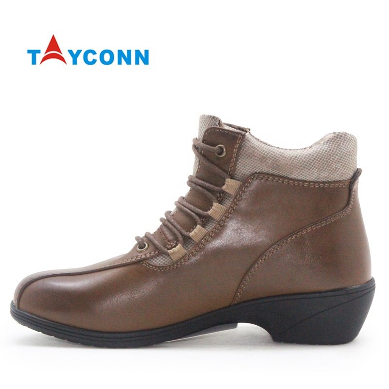 Wholesale New Style Ladies Ankle Booties Thick Heel High Heel Short Boots Women