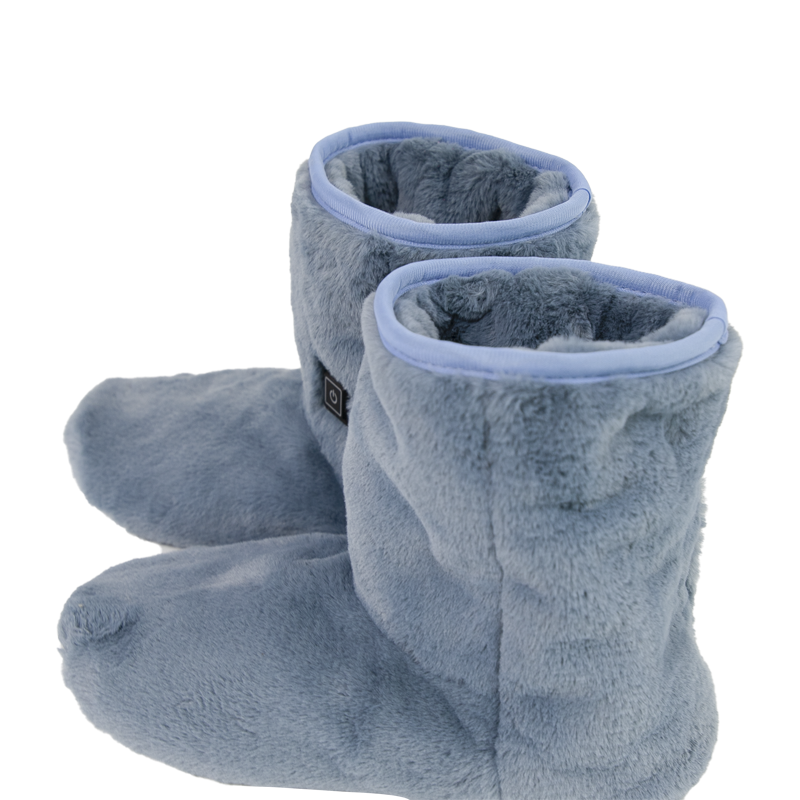 OEM ODM Unisex Infrared Electronic Button Control Rechargeable Heated Shaggy Boots