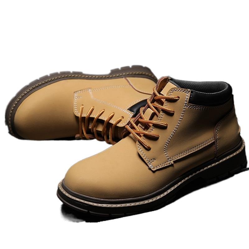 Antistatic Leather Light Weight Safety Long Boots Industry Safety Shoes