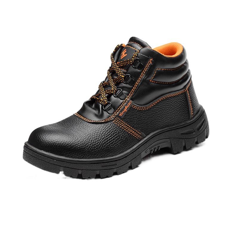 Antistatic Leather Light Weight Safety Long Boots Industry Safety Shoes