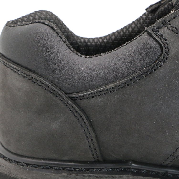 MaxiPact Steel Toe Welder boot Men's Work Shoes Black Leather men's boots Safety Shoes