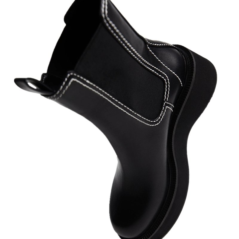 Winter new fashion leather children's casual shoes Chelsea boots girls martin ankle flat boots