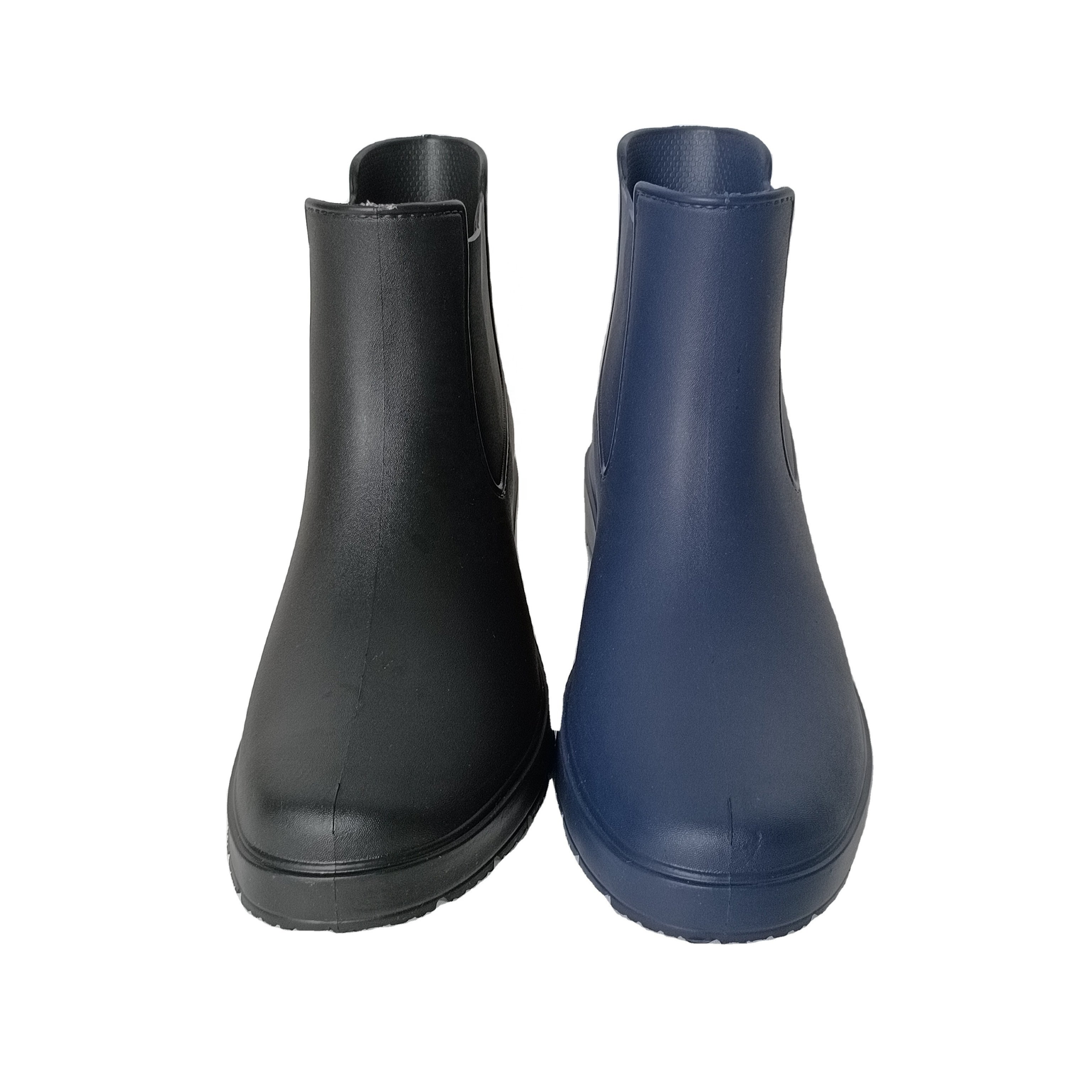 Fashion Waterproof pvc material for shoes rain boots women