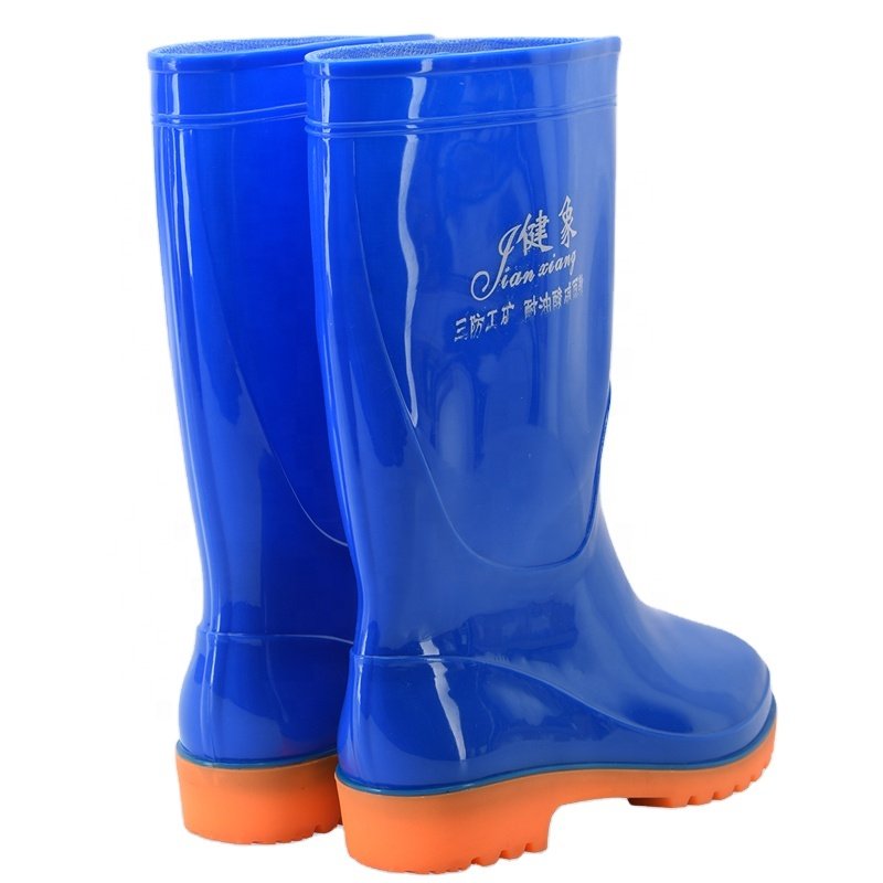 Women's Mid-Calf Waterproof Fashion Rain Boots Anti-Slipping Garden Shoes Comfortable Rainboots