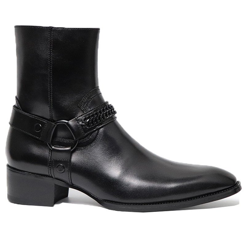 New Spring/Summer Walk Show Chelsea Boots for Men boots for men shoes leather leather boots for men