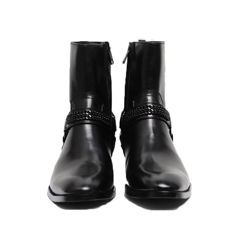 New Spring/Summer Walk Show Chelsea Boots for Men boots for men shoes leather leather boots for men