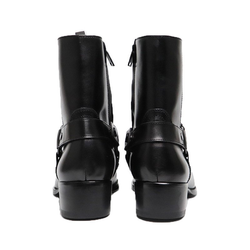 New Spring/Summer Walk Show Chelsea Boots for Men boots for men shoes leather leather boots for men