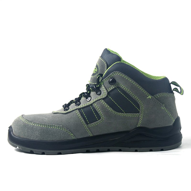 anti slip woodland light weight safety shoes steel toe for men work shoe leather safety boots with steel toe for workers