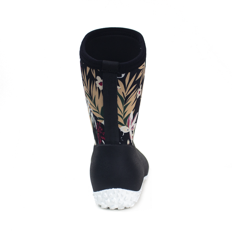 neoprene garden boots high quality middle-high for women for wet weather
