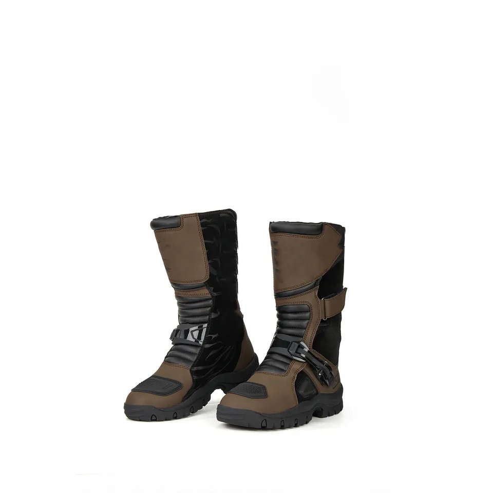 Off Road Motorcycle Riding Boots Outdoor Motorcycle Protective Breathable Shoes Adventure Racing Shoes