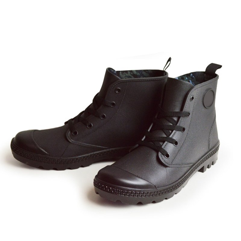 Waterproof non-slip elastic rubber shoe boots outdoor leisure rain high top garden shoes rain boots