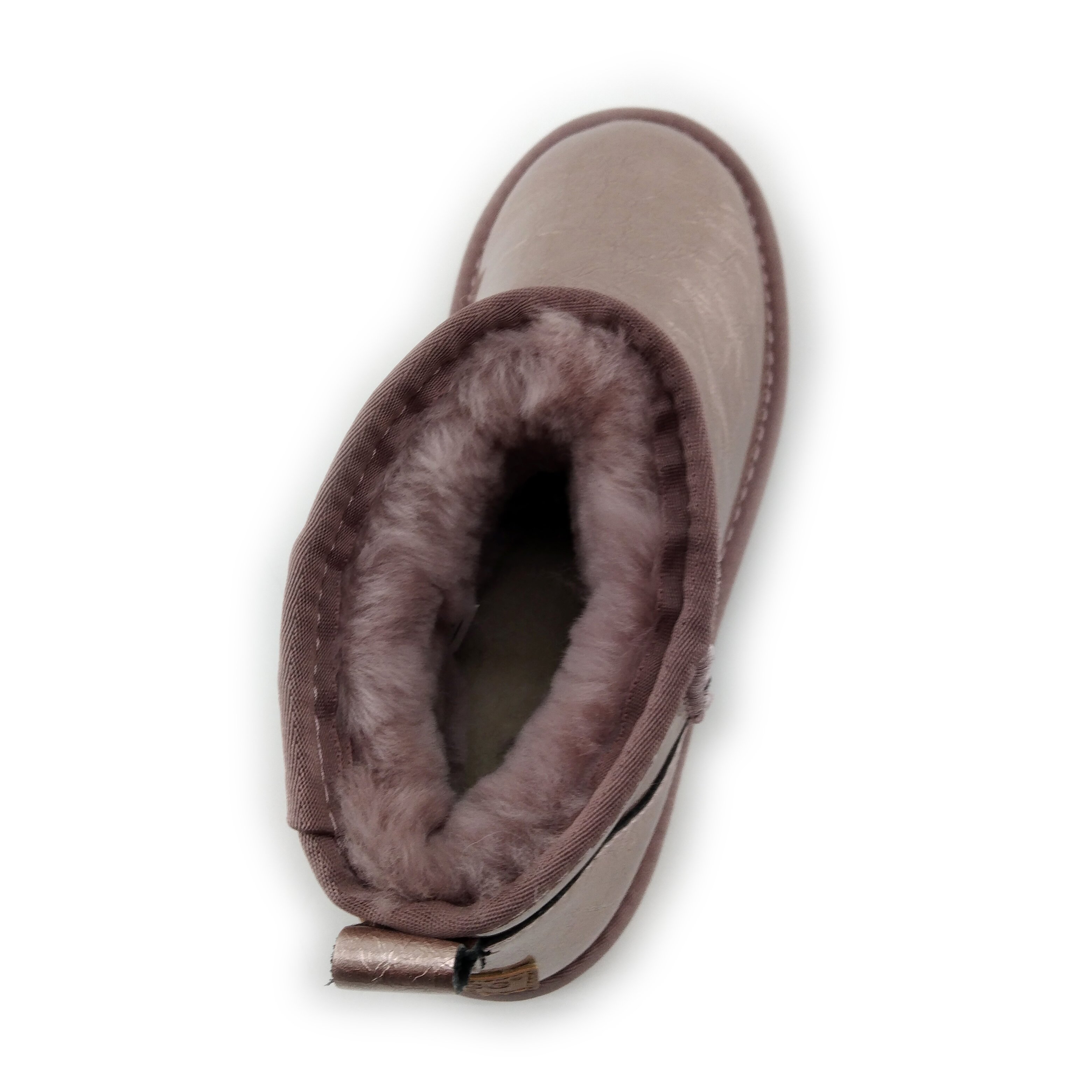 PU Leather Pink Waterproof Snow Boots Women Shoes New Arrival Customized Fashionable Walking Style Waterproof Carton Adult Plush