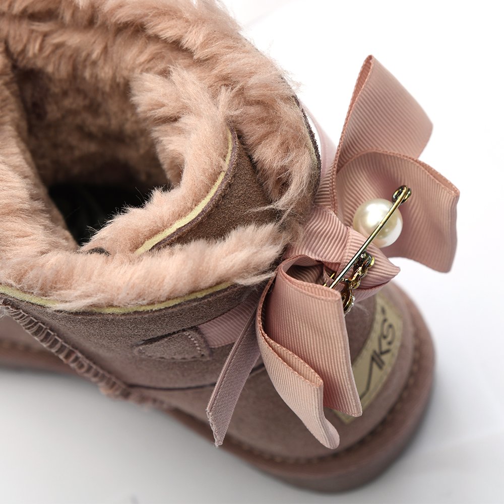 luxury boots women shoes 2023 winter fall bootie fashion warm sheepskin fur lining custom snow boots