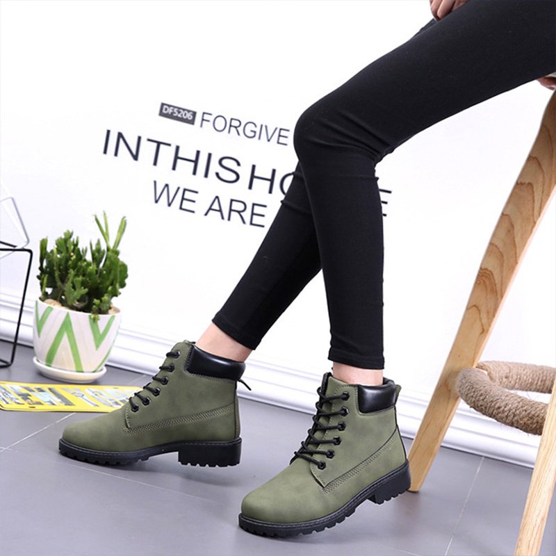 Hot New Autumn Early Winter Shoes Women Flat Heel Boots girls Fuzzy Warm Outdoor Bedroom Shoes snow boots for ladies