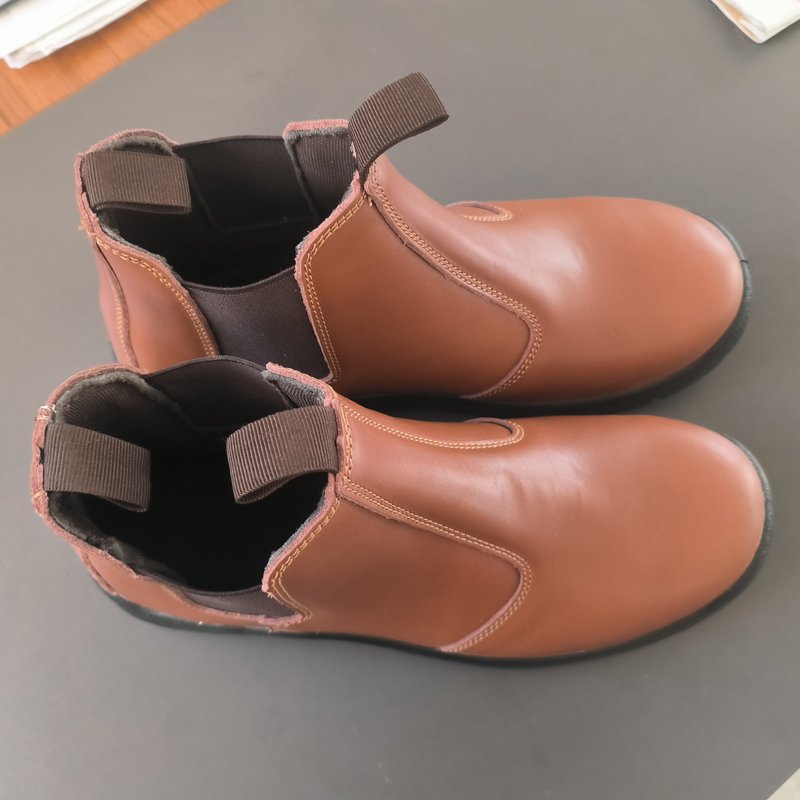 Wholesale Black Brown Women Industrial Safety Work Shoes Women/Men Water And Smash Proof Steel Toe Safety Boots