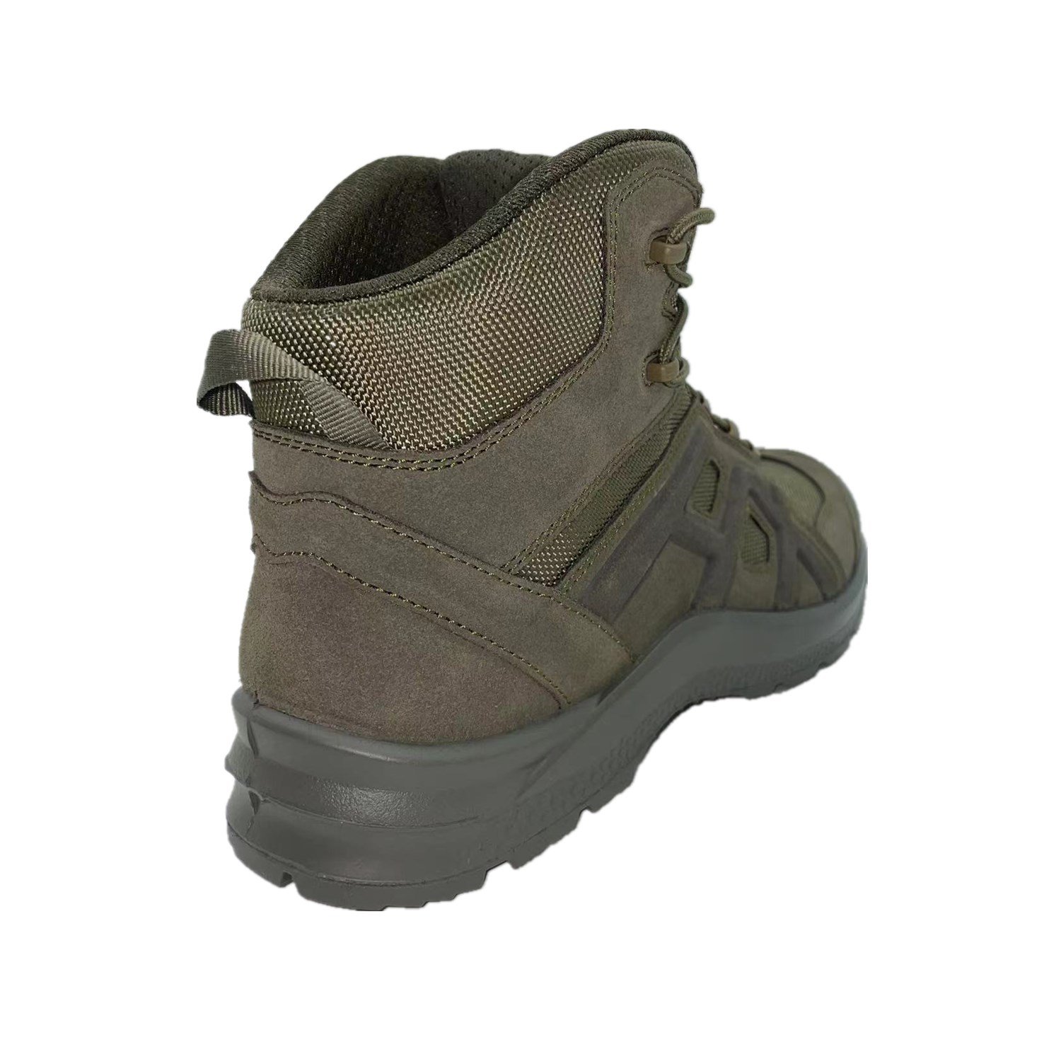 Waterproof Hiking Olive Green Tactical Boots Ankle Lightweight Breathable Desert Shoes Boots
