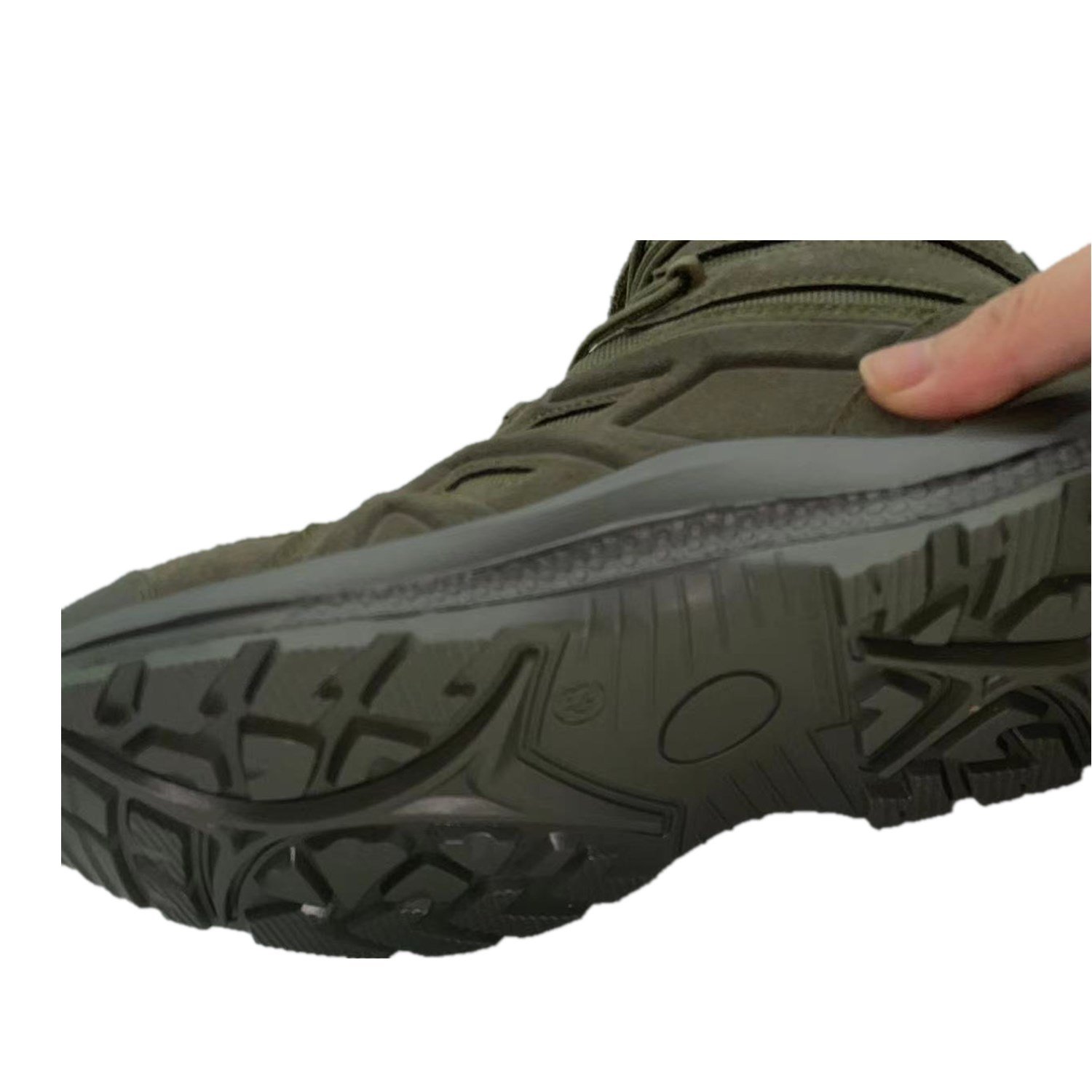 Waterproof Hiking Olive Green Tactical Boots Ankle Lightweight Breathable Desert Shoes Boots