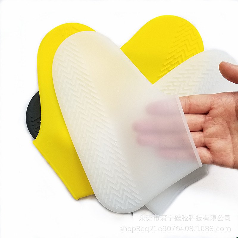 Reusable Waterproof Silicone Rubber Rain Snow Boot Shoe Cover for Adult Kid Silicon Waterproof Rain Cover Tennis Shoe Cover