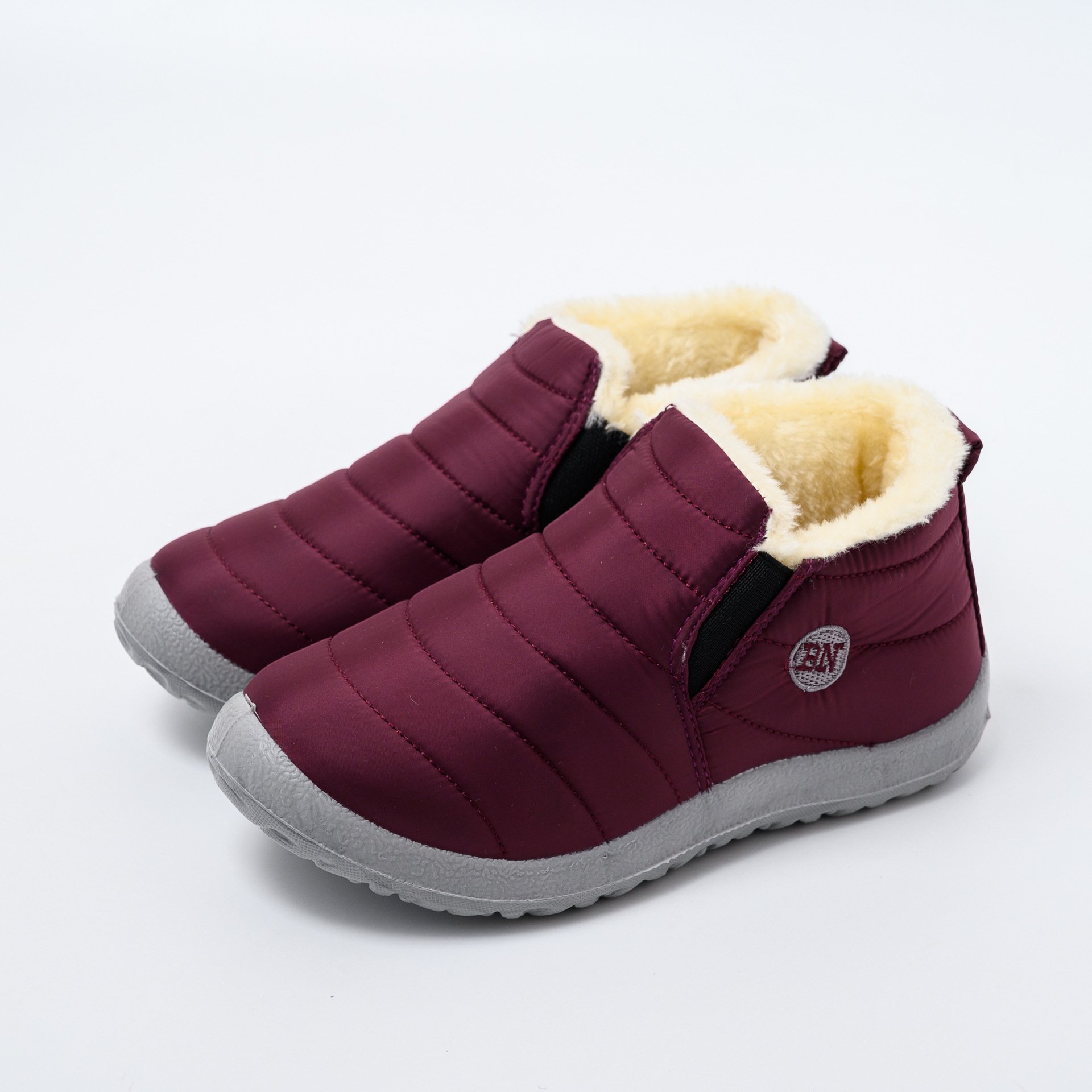 Waterproof anti-slip Soft Sole Warm Fur Lined women winter ankle booties unisex men's women's warm winter snow Boots
