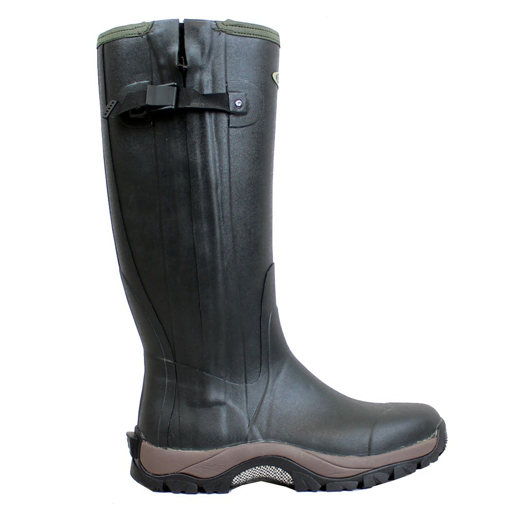Men's Neoprene Wellington Rain Boots With Zipper