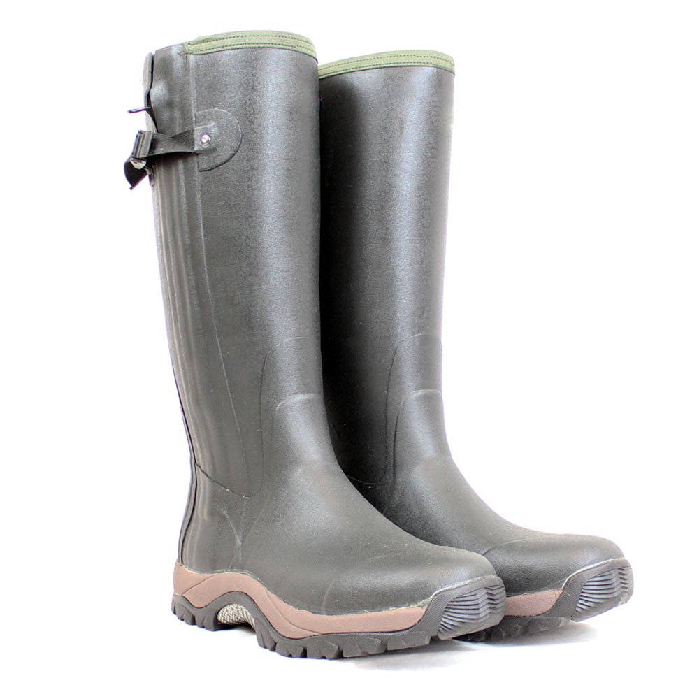 Men's Neoprene Wellington Rain Boots With Zipper