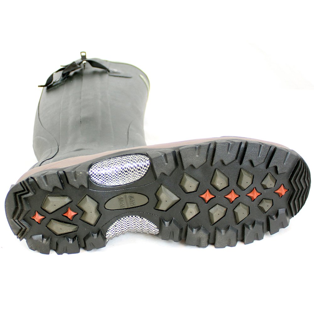Men's Neoprene Wellington Rain Boots With Zipper