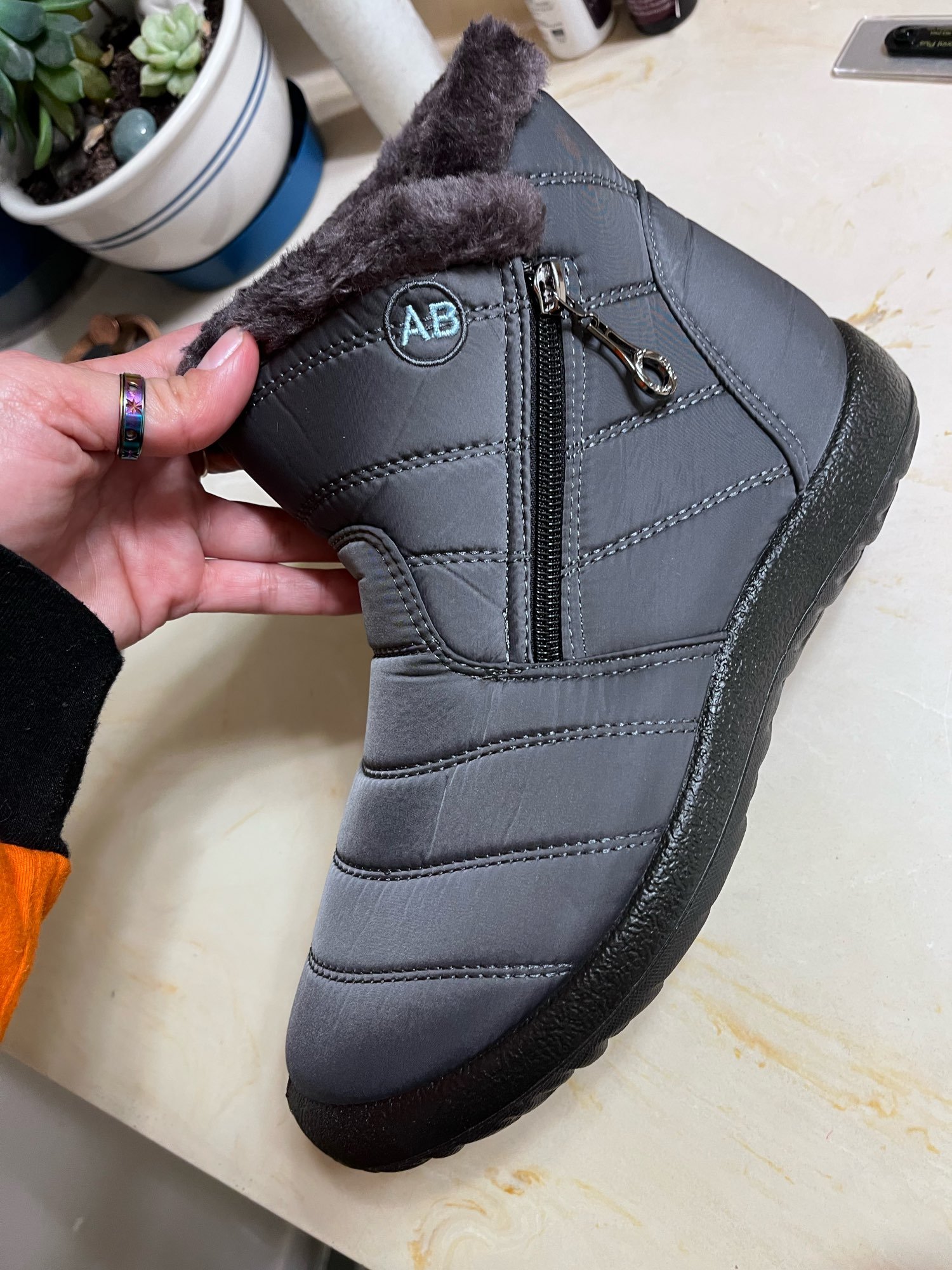 Women Boots Fashion Waterproof Snow Boots For Winter Shoes Women Casual Lightweight Ankle Botas Warm Winter Boots