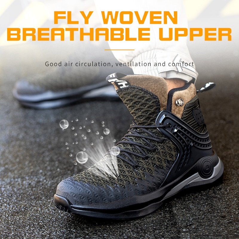 OEM Factory Outdoor Construction Boots Lightweight Sports Safety Shoes With Best Quality