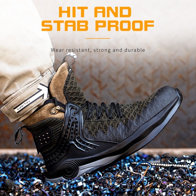 OEM Factory Outdoor Construction Boots Lightweight Sports Safety Shoes With Best Quality