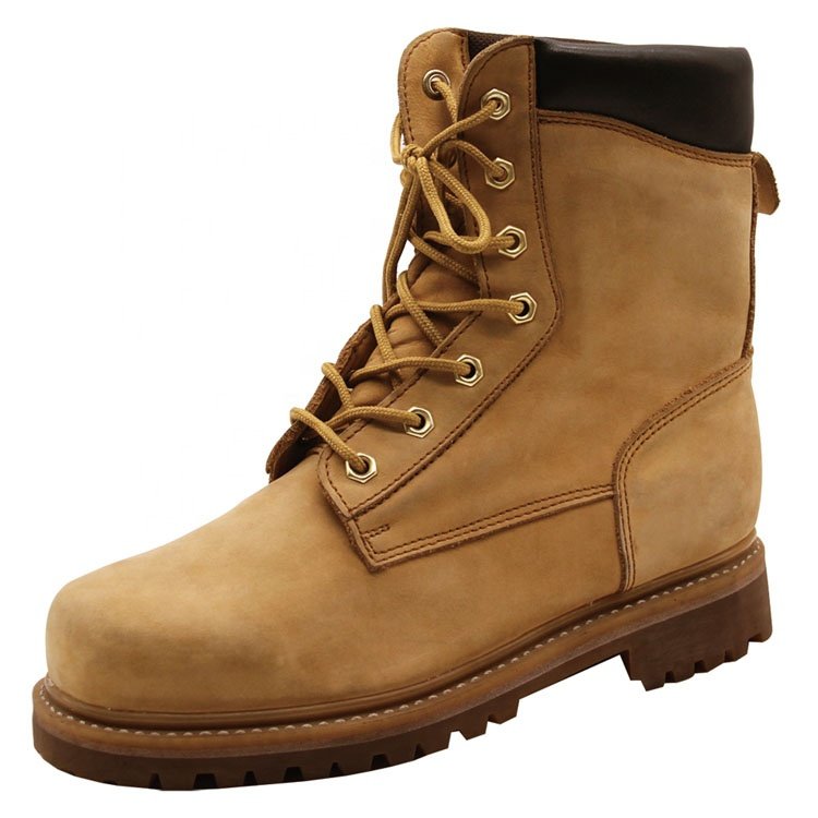 Men's boots high quality boots desert color men's shoes casual breathable leather boots customer custom
