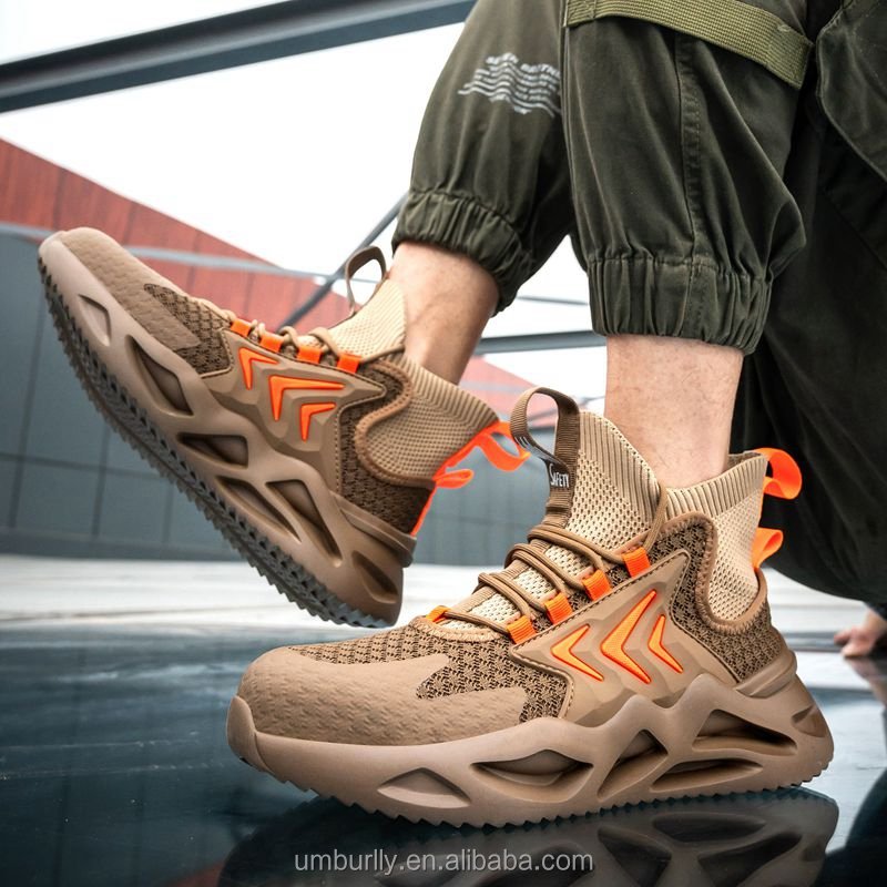 Top Grade Steel Toe anti-smashing ,puncture proof and anti slip for Work Safety Boots