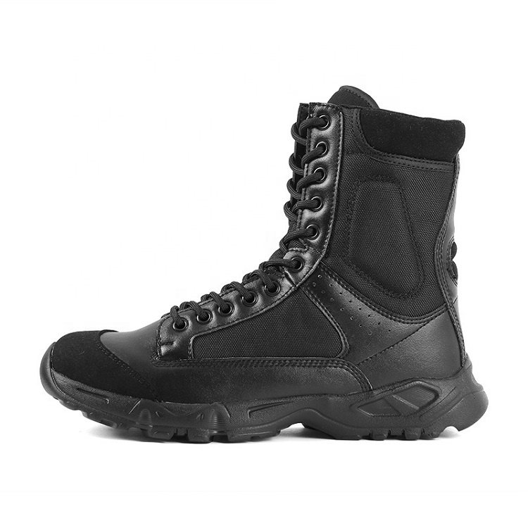 Yakeda Wholesale Outdoor Waterproof Tactico Boots light weighted material Leather tactical Boots For Men