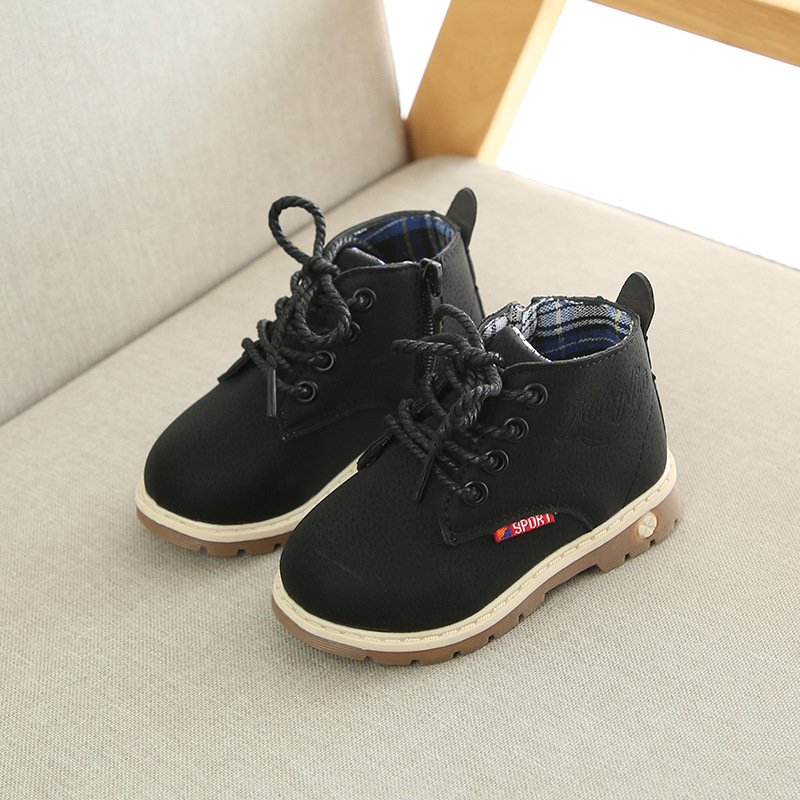 Hao Baby New Autumn Winter Non-slip Shoes Boots