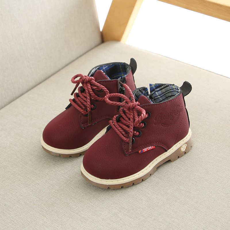 Hao Baby New Autumn Winter Non-slip Shoes Boots