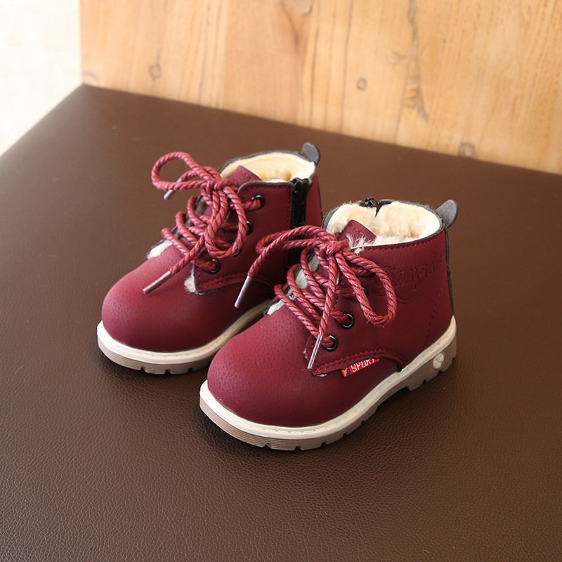 Hao Baby New Autumn Winter Non-slip Shoes Boots